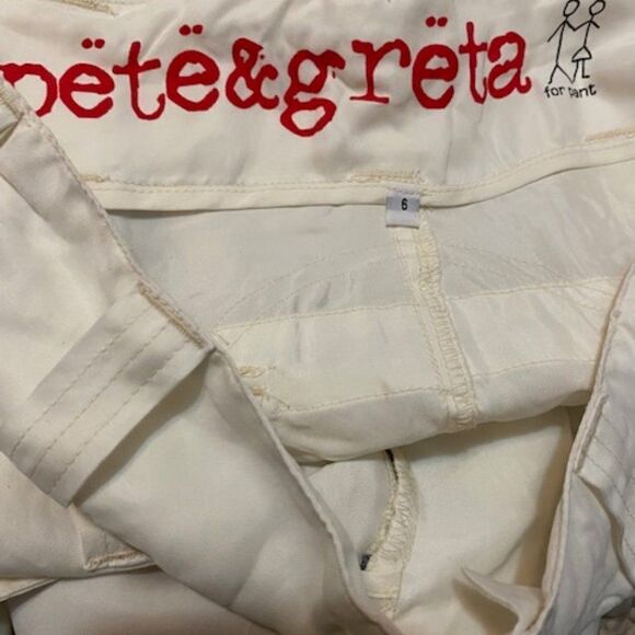 Johnny Was Pete & Greta Tyla belted Cargo pants BOHO Chic, size 6 - Picture 6 of 6